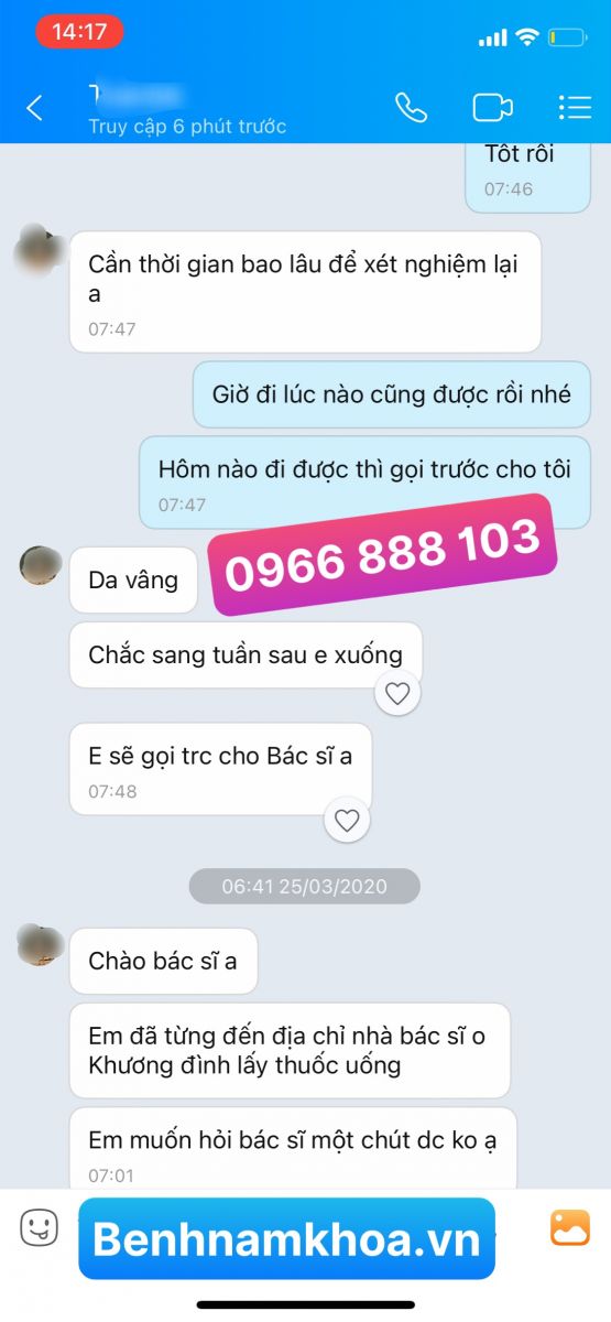 Phản hồi chữa bệnh lậu - Tp Lào Cai 4